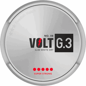G.3 Volt Slim White Dry Super Strong