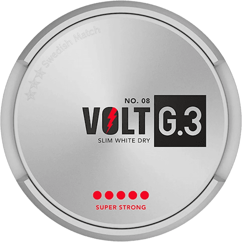 G.3 Volt Slim White Dry Super Strong