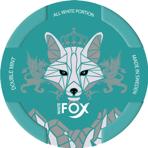 White Fox Double Mint Slim Extra Strong