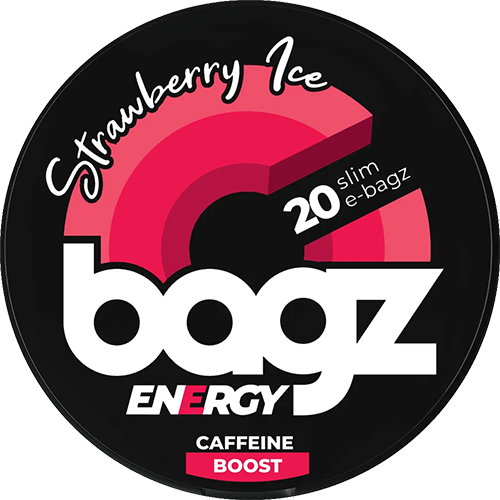 BAGZ Energy Strawberry Ice