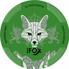 White Fox Peppered Mint Slim Extra Strong