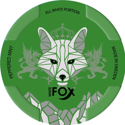 White Fox Peppered Mint Slim Extra Strong