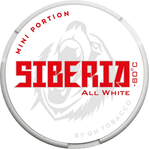 Siberia All White Siberia All White Mini Extra Strong – nikotinpåsar