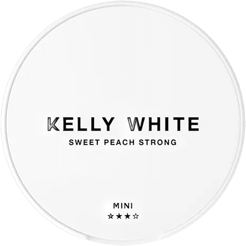Kellywhite Kelly White Sweet Peach Strong Mini Strong – nikotinpåsar