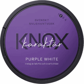 Knox Karaktär Purple White Portion