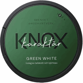 Knox Karaktär Green White Portion