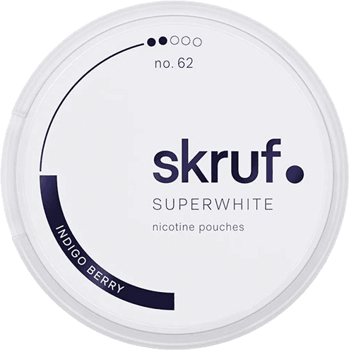 Skruf Superwhite No. 62 Indigo Berry