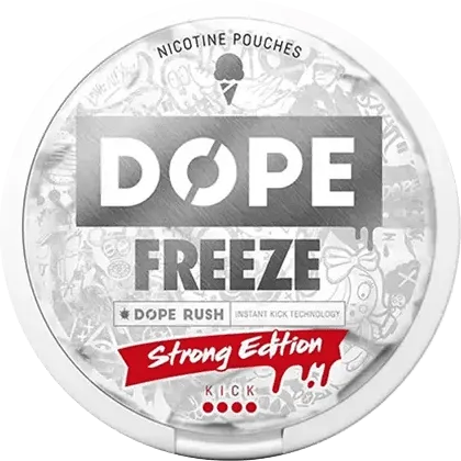 Dope Dope Freeze Stark Extra Strong – nikotinpåsar