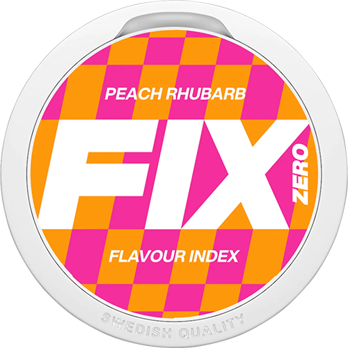 FIX Zero Peach Rhubarb
