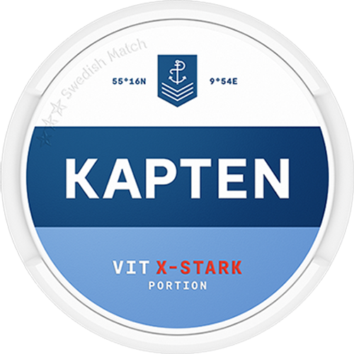 Kapten Vit Extra Stark