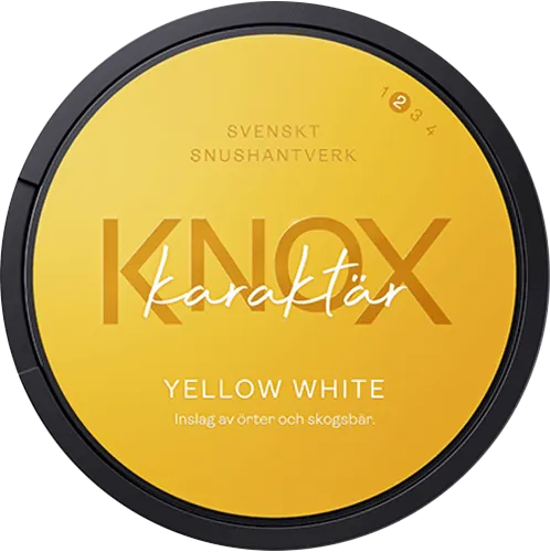 Knox Karaktär Yellow White Portion