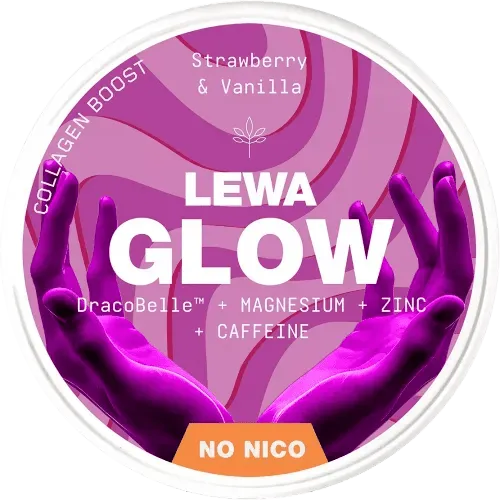 LEWA Glow Strawberry & Vanilla