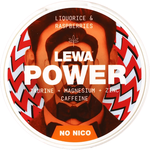 LEWA Power Liquorice & Raspberries