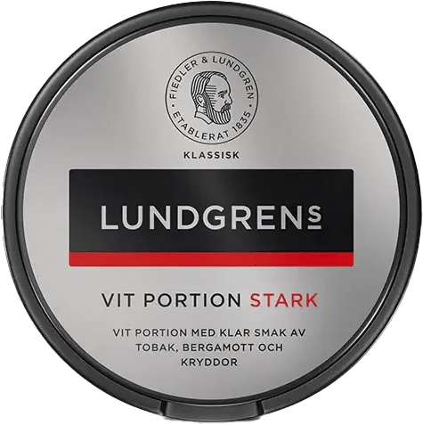 Lundgrens Vit Portion Stark