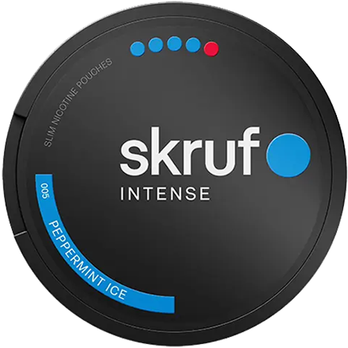 Skruf Skruf INTENSE No. 005 Peppermint Ice Ultra Strong Extra Strong – nikotinpåsar