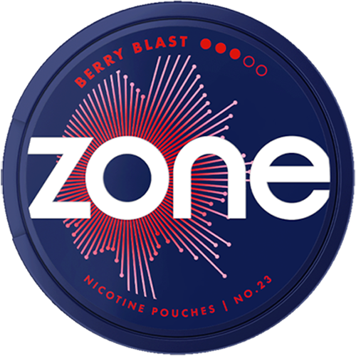 Zone ZONE No. 23 Berry Blast Strong Strong – nikotinpåsar