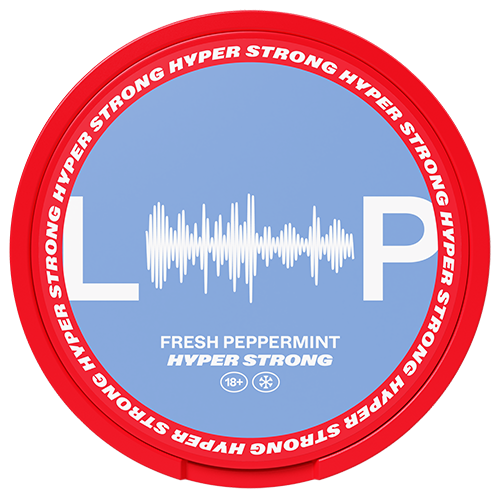 LOOP Loop Fresh Peppermint Hyper Strong Normal – nikotinpåsar