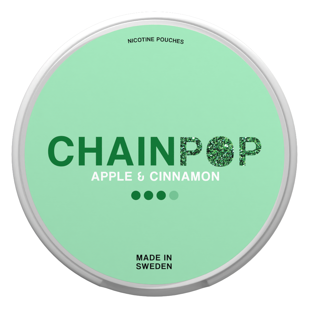 Chainpop CHAINPOP Apple & Cinnamon Strong Strong – nikotinpåsar