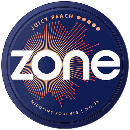 ZONE No33 Juicy Peach 3 - nikotinpåsar