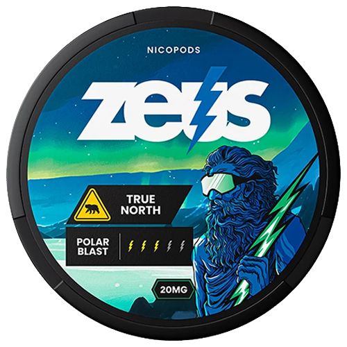 Zeus Zeus True North Strong – nikotinpåsar