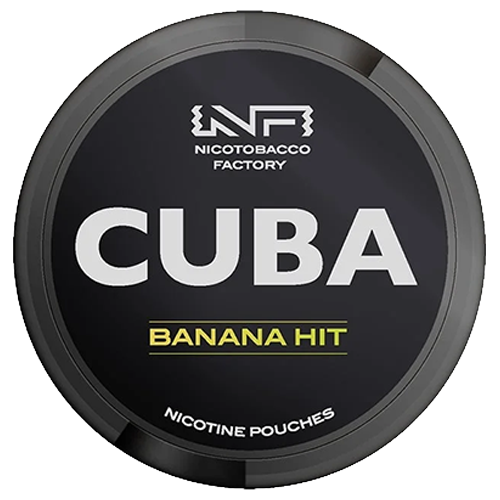 Cuba Cuba Black Banana Hit Normal - nikotinpåsar