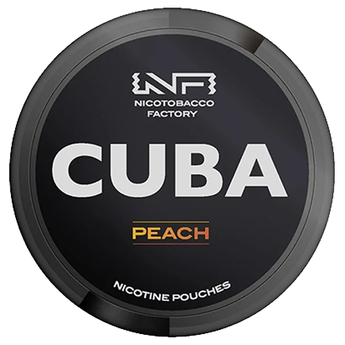 Cuba Cuba Black Peach Normal - nikotinpåsar
