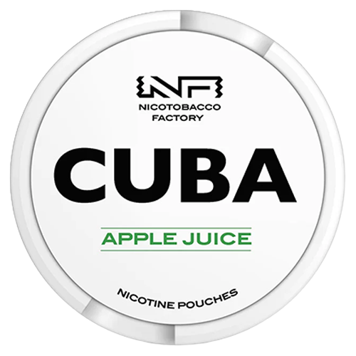 Cuba Cuba White Apple Juice Normal - nikotinpåsar