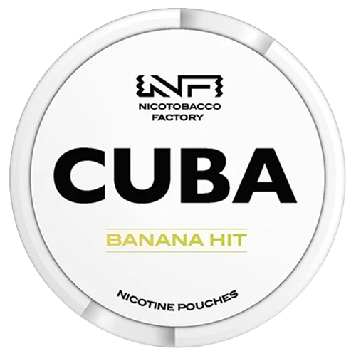 Cuba Cuba White Banana Hit Normal - nikotinpåsar