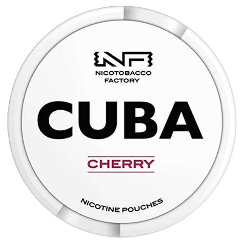 Cuba Cuba White Cherry Normal - nikotinpåsar