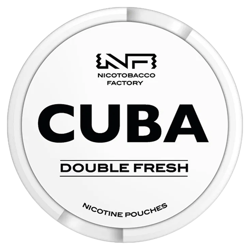 Cuba Cuba White Double Fresh Normal - nikotinpåsar